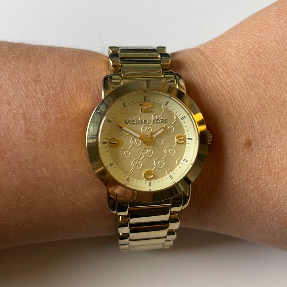 Michael Kors gold watch